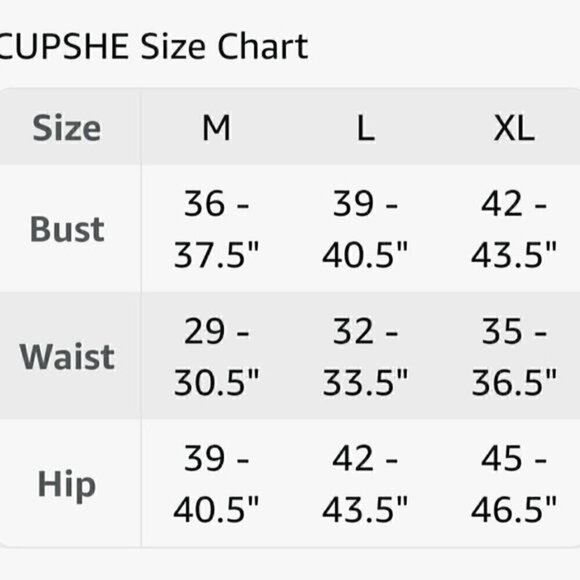 100.🆕Med. Cupshe V Neck Cross Back Color Block  NWT - Picture 10 of 10